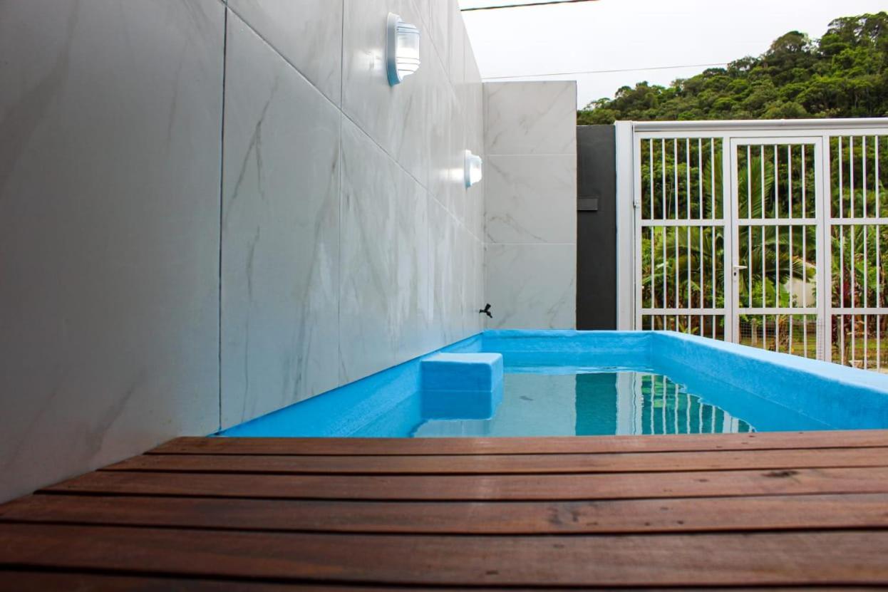 فيلا Ag - Bruno Klemtz - Casa Individual Com Piscina, Ar, Wi-Fi, Ate 16 Pessoas Bruno Klemtz ايتابيما المظهر الخارجي الصورة
